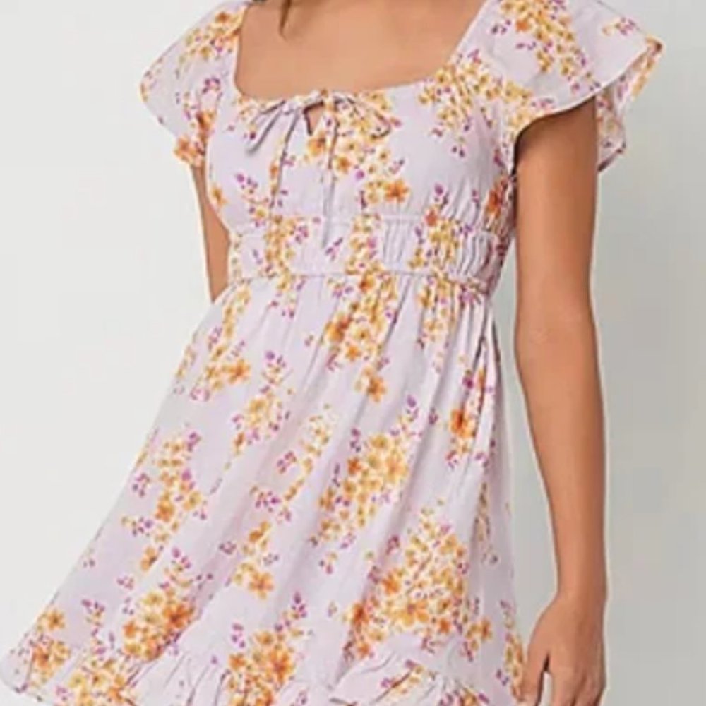 Floral Babydoll Dress